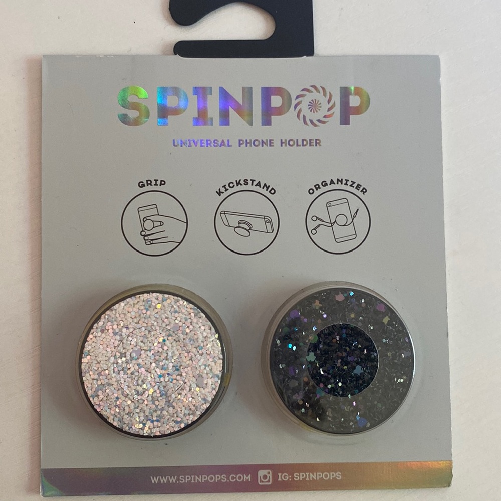 Secure grip, comfortable stand, and cable organizer